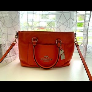COPY - Coral Coach cross body bag